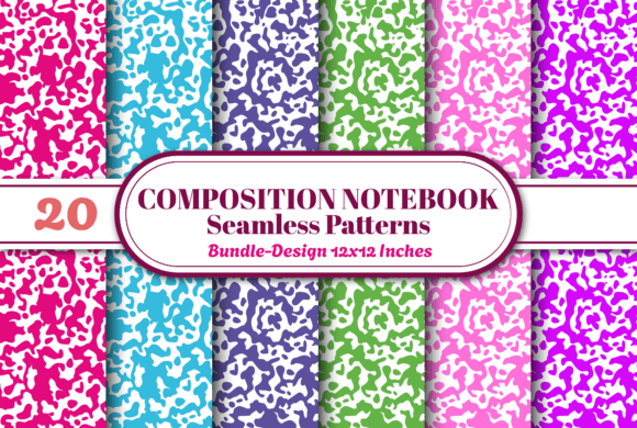 Download Composition Notebook Seamless Pattern 20 - Seamless pattern Collection