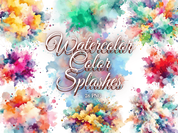 Download Paint Splatter PNG Color Splash Clipart - Splash Collection