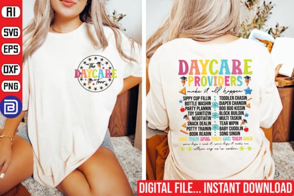 Download Retro Daycare Tour T-shirt, the Daycare - Tour Collection