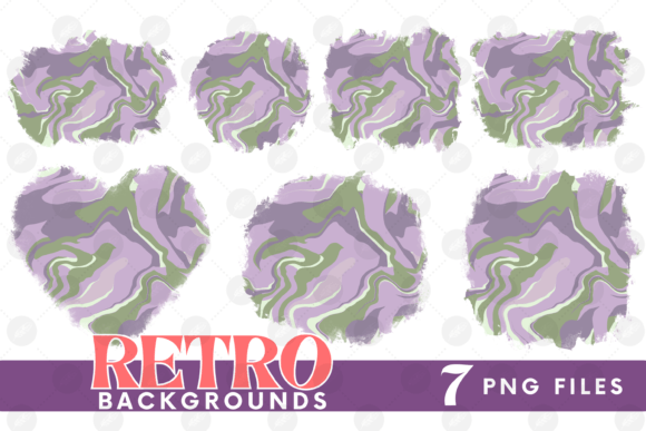 Download Retro Background Bundle Png Fluid Paper - Premium Resources