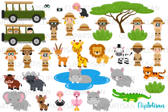 Download Safari Clipart, African Safari Tour - Tour Collection
