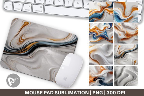 Download Mouse Pad 3D Fluid Abstract - Premium Resources